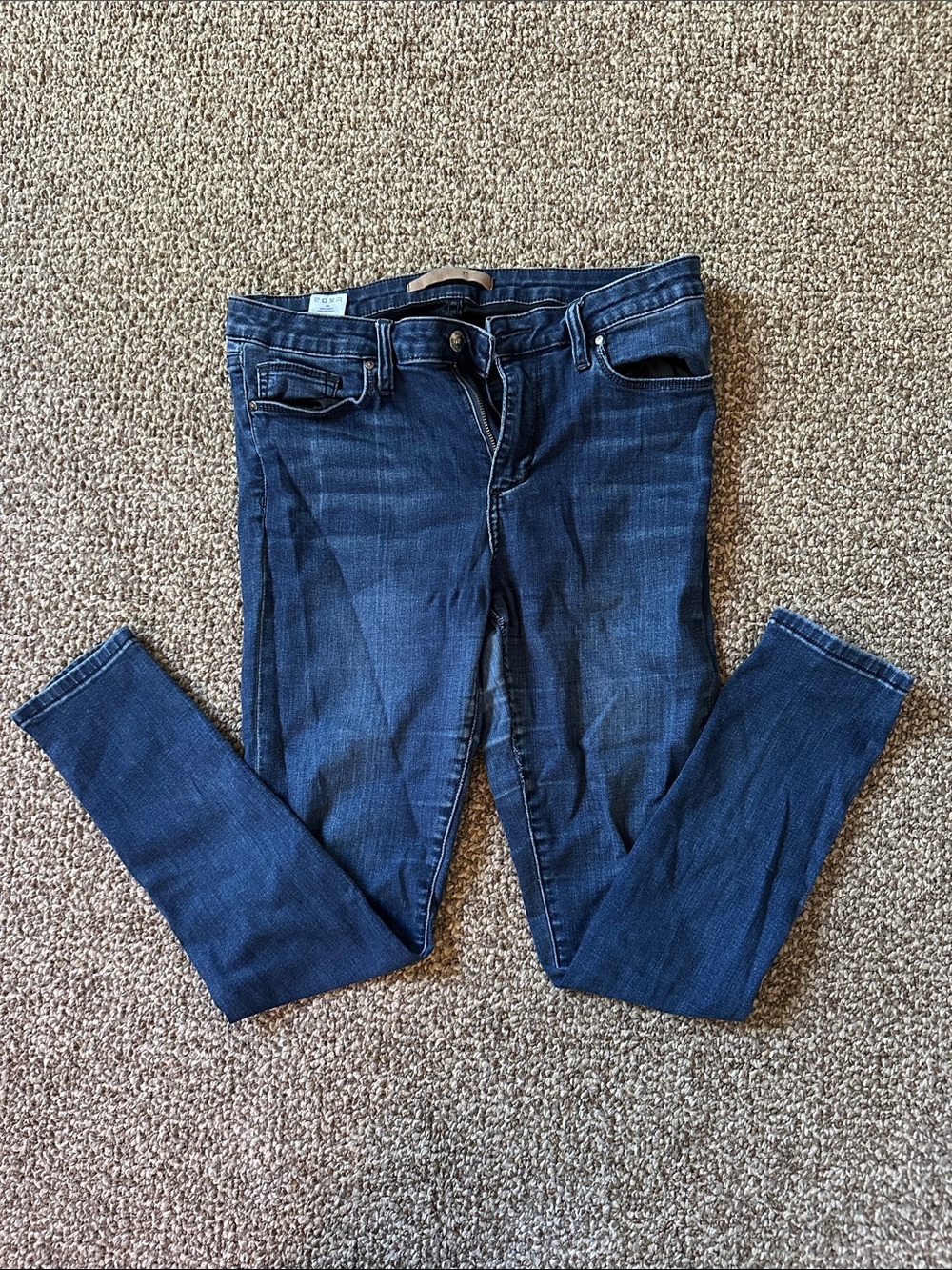Joe's brand Women's Dark Blue Stretch Skinny Jeans